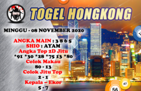 PREDIKSI TOGEL HONGKONG MINGGU 08 NOVEMBER 2020