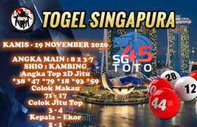PREDIKSI TOGEL SINGAPURA45 KAMIS 19 NOVEMBER 2020