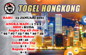 PREDIKSI TOGEL HONGKONG RABU 13 JANUARI 2021