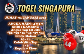 PREDIKSI TOGEL SINGAPURA JUMAT 01 JANUARI 2021